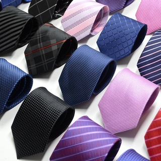 สินค้า Efan เนคไท ผ้าเรยอน แบบถัก 8 ซม. 70 สี เป็นทางการ สไตล์นักธุรกิจ แฟชั่นสําหรับผู้ชาย