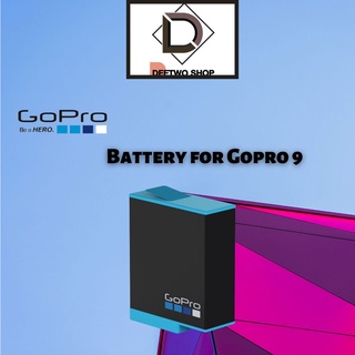 GoPro Battery for Gopro 9 แบตเตอรี่ลิเธียมไอออนแบบชาร์จได้ 1720mAh ของแท้ ประกัน1ปี