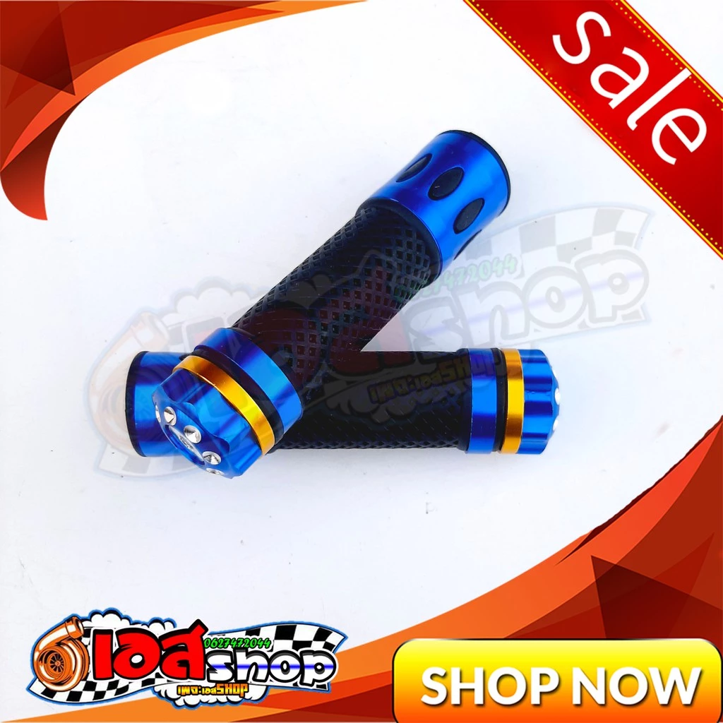 ปลอกแฮนด์แต่งสีน้ำเงิน ปลอกนิ่มสวย ตรงรุ่นเวฟ,ดรีม,โซนิค,MSX รุ่นอื่นๆ รูปที่ 2