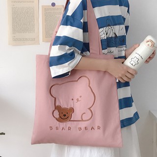 สินค้า กระเป๋าผ้า Bear Bear พร้อมส่ง(A)