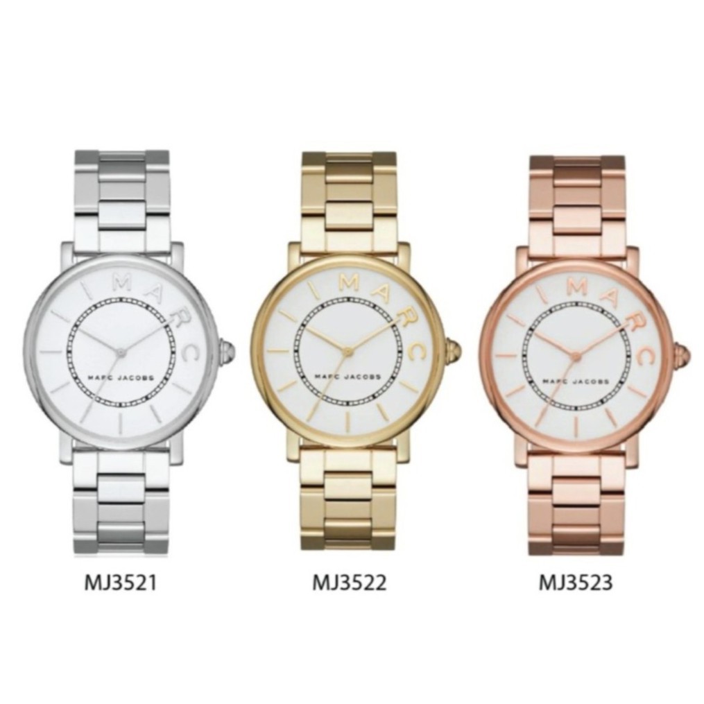 Marc Jacobs Ladies The Roxy Watch MJ3521 MJ3522 MJ3523 MJ 29 Shopee Thailand