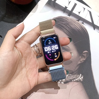 ภาพขนาดย่อของภาพหน้าปกสินค้าสายนาฬิกาข้อมือไล่โทนสี Milanese Loop สําหรับ Huawei Watch จากร้าน moyte.th บน Shopee ภาพที่ 8