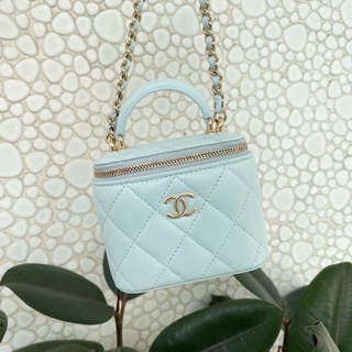 Chanel Small Vanity Light Blue