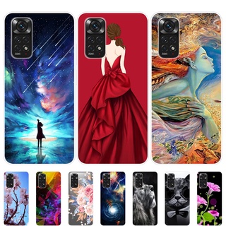 เคสสำหรับ Xiaomi Redmi Note 11 เคสซิลิโคน Soft Back Cover เคส Redmi Note11 Case Silicone