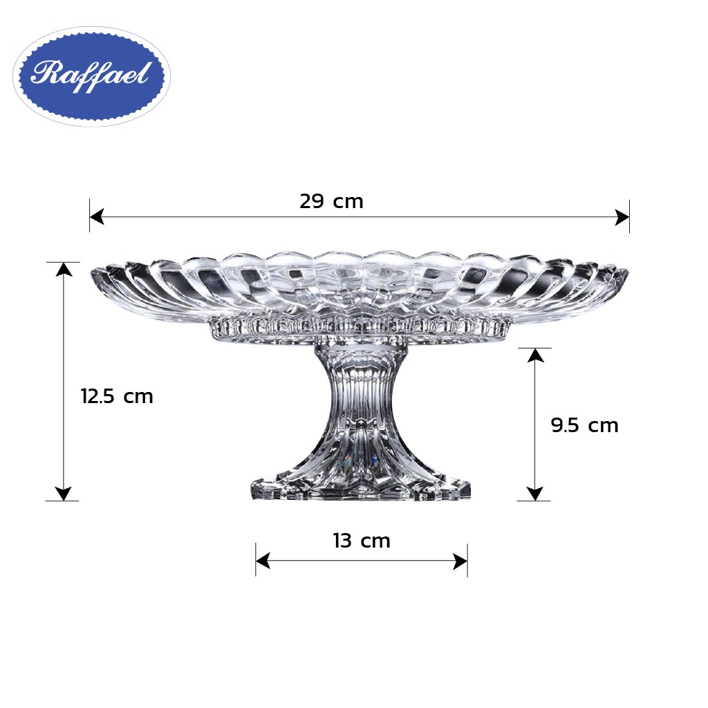 raffael-พานลายร่อง-29-cm-พาน-พานแก้ว-พานอเนกประสงค์