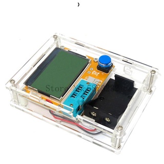 LCR-T4 ESR Meter Transistor Tester Diode Triode Capacitance Mos Mega328 Transistor Tester + CASE (not Battery)