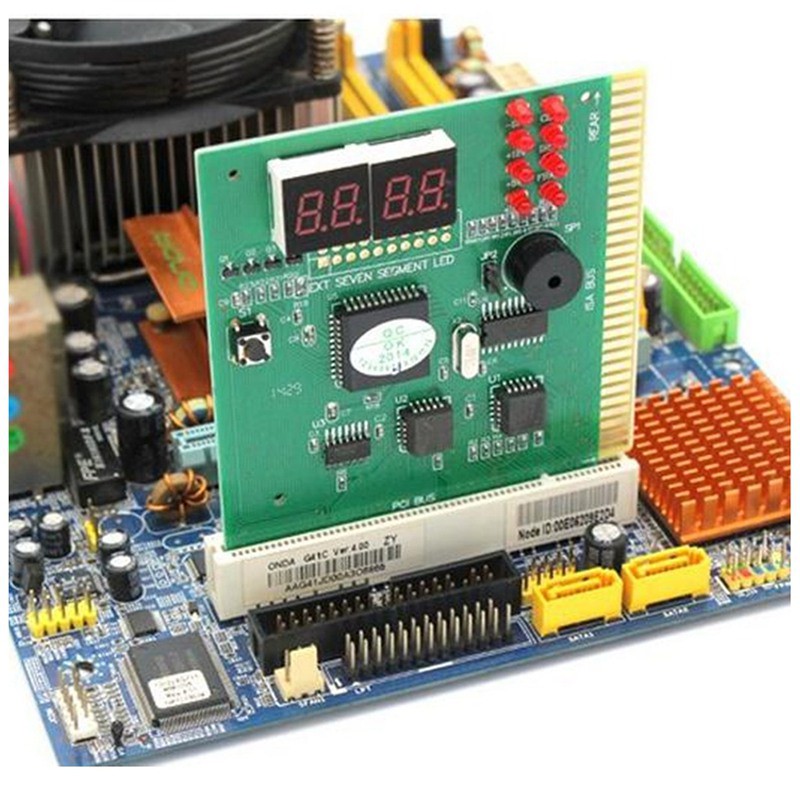 pci-4-digit-card-เมนบอร์ดตรวจสอบวิเคราะห์