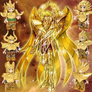 ฟิกเกอร์ตัวต่อ รูปการ์ตูนอนิเมะ Saint Seiya Saori Kido ขนาดเล็ก เหมาะกับของขวัญวันเกิด ของเล่นสําหรับเด็ก