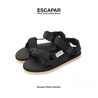 สินค้า ESCAPAR SANDAL Classic-NATURE รองเท้ารัดส้น รุ่นclassic พื้นสียางธรรมชาติ รองเท้าแตะรัดส้น รองเท้ารัดส้นผู้ชาย แตะรัดส้น