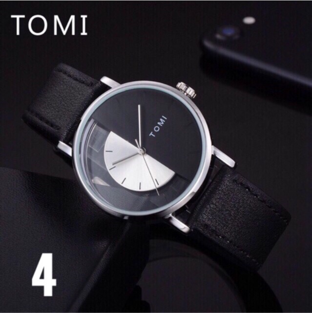 ภาพสินค้าลดไฟลุก นาฬิกา Tomi % รุ่น Half leaf ฟรีกล่อง มีเก็บเงินปลายทาง จากร้าน labelshop บน Shopee ภาพที่ 3