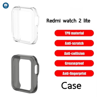 ภาพหน้าปกสินค้าเคสยางใสกันกระแทก  case Redmi watch 2 lite case แบบหน้าปัดเปิดโล่ง (ไม่ครอบหน้าปัด) เคสกันกระแทก ยางTPU ที่เกี่ยวข้อง