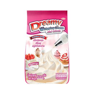 Dreamy Whipping Cream ดรีมมี่ วิปปิ้งครีม ชนิดหวาน 500 g