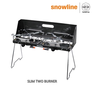 [ส่งเร็ว/ถูกสุด/มีประกัน]  เตา 2 หัว Snowline รุ่น SLIM TWO BURNER  [แคมป์ แค้มปิ้ง  นนทบุรี]