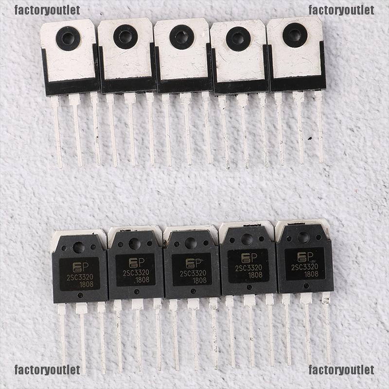 factoryoutlet-หลอด-2sc3320-c3320-15a-500v-to-3p-10-ชิ้น