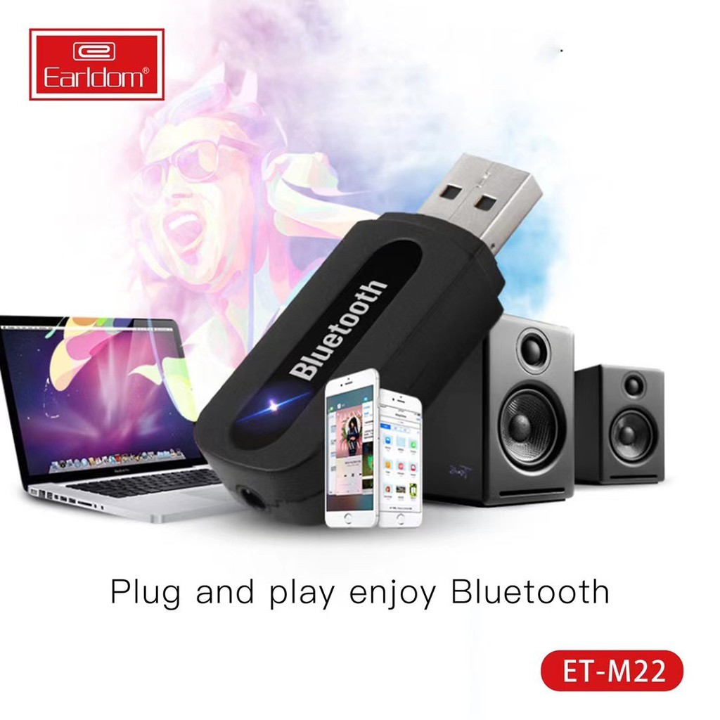 รูปภาพของ(ของแท้ 100%) Earldom M22 บลูทูธ​เครื่อง​เสียง​รถยนต์​ Bluetooth Music Receiverลองเช็คราคา