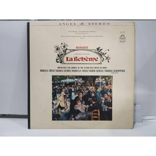 1LP Vinyl Records แผ่นเสียงไวนิล  GIACOMO PUCCINI La Bohème  (J14B164)