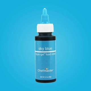 ภาพหน้าปกสินค้าสีเจล สีฟ้าขวด 65กรัม / Chefmaster Color SKY BLUE Liqua-Gel 2.3oz/ (5016) ที่เกี่ยวข้อง