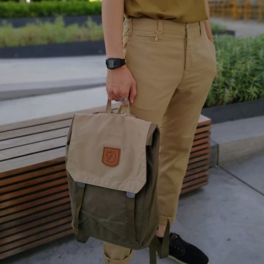 Fjallraven Foldsack /กระเป๋าสะพายหลัง ผ้า G1000 ทนทาน กันน้ำ เป้ท่องเที่ยว เป้สายลุย กระเป๋าผู้หญิง | Shopee Thailand