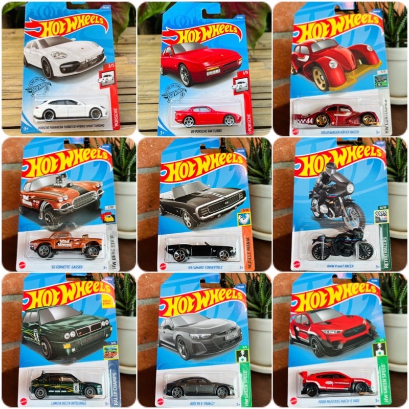 สุ่มรถ-1-สุ่มมี-10-คัน-คละแบบ-เลือกแบบไม่ได้-hotwheels-ลิขสิทธิ์แท้100-โมเดลรถเหล็ก-สเกล-1-64