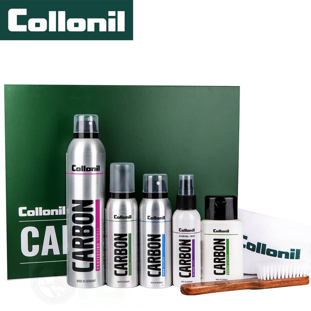 collonil-carbon-set-เป็นนวัตกรรมคาร์บอนที่ใหม่ล่าสุด-ปกป้องได้ยาวนานกว่า-และมีประสิทธิภาพดีที่สุด-ใช้ได้กับหนังและผ้า