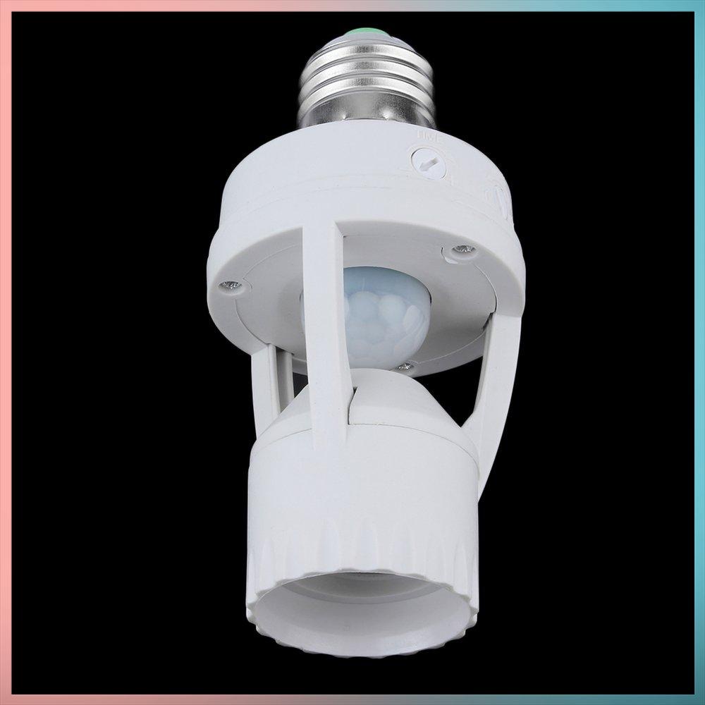 ภาพสินค้าส่วนลดใหญ่ E27 LED Infrared Motion Detection Light Sensor Light Bulb Switch Home จากร้าน 3c3cmall.th บน Shopee ภาพที่ 8