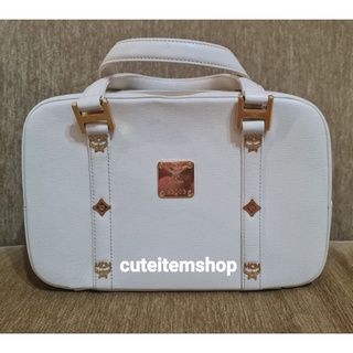 ของแท้💯% MCM Ivory vintage Bag