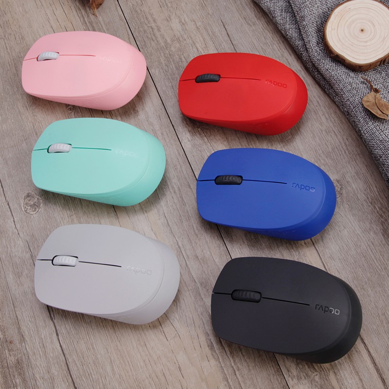 rapoo-m100-bluetooth-multimode-wireless-mouse-bluetooth-3-0-bluetooth-4-0-wireless-2-4g-silent-mouse-ปุ่มเก็บเสียง