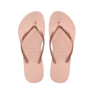 [กรอกโค้ด HAVBMD รับ 12% coins] Havaianas รองเท้าแตะผู้หญิง SLIM PREP BALLET ROSE สีชมพู รุ่น 40000300076PIXX