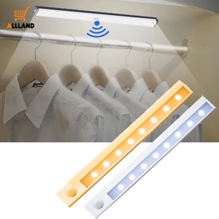 โคมไฟฉุกเฉิน LED สายไฟยาว 2 แบบ มีกาวในตัว ใช้แบตเตอรี่ สําหรับติดใต้ตู้
