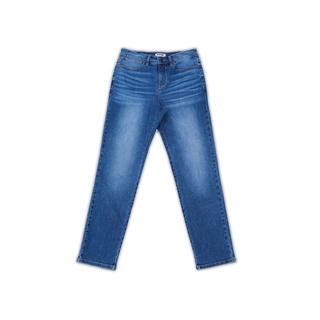 สินค้า WRANGLER กางเกงยีนส์เอวสูงทรงตรง MIA รุ่น WR S1730203 DENIM แรงเลอร์ เสื้อผ้าผู้หญิง กางเกง กางเกงผู้หญิง