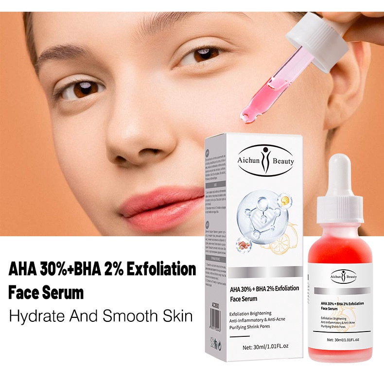 aha-30-bha-2-serum-30-ml-ปรับสีผิวให้ขาวสว่างกระจ่างใส-ลดเลือนความหมองคล้ำ-ลดเลือนรอยสิว-ลดการเกิดสิว