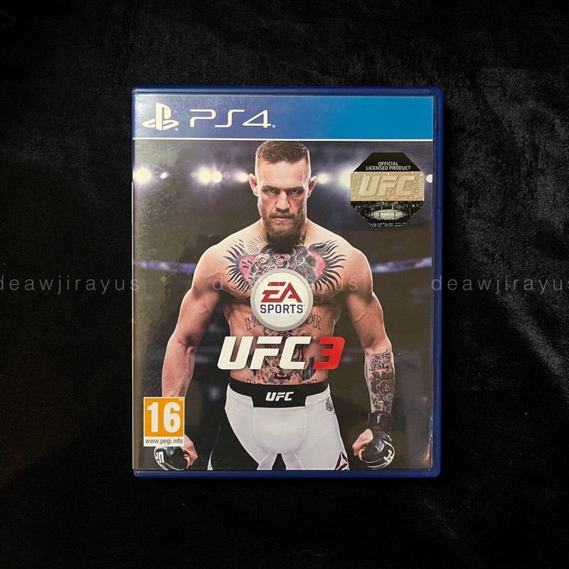 UFC 3 แผ่นเกม Ps4 มือสอง | Shopee Thailand