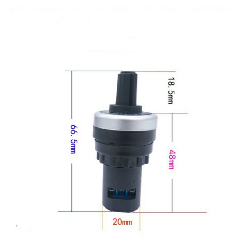 โวลุ่ม VR ปรับค่าได้ วอลลุ่ม Volume Control R5k , R10k และ R20k รุ่น ...