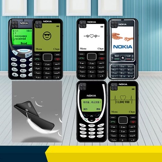เคสโทรศัพท์มือถือแบบนิ่ม ลาย Nokia D สีดํา สําหรับ Samsung Galaxy Note 8 9 10 10 Plus 10 Lite 20 20 Ultra