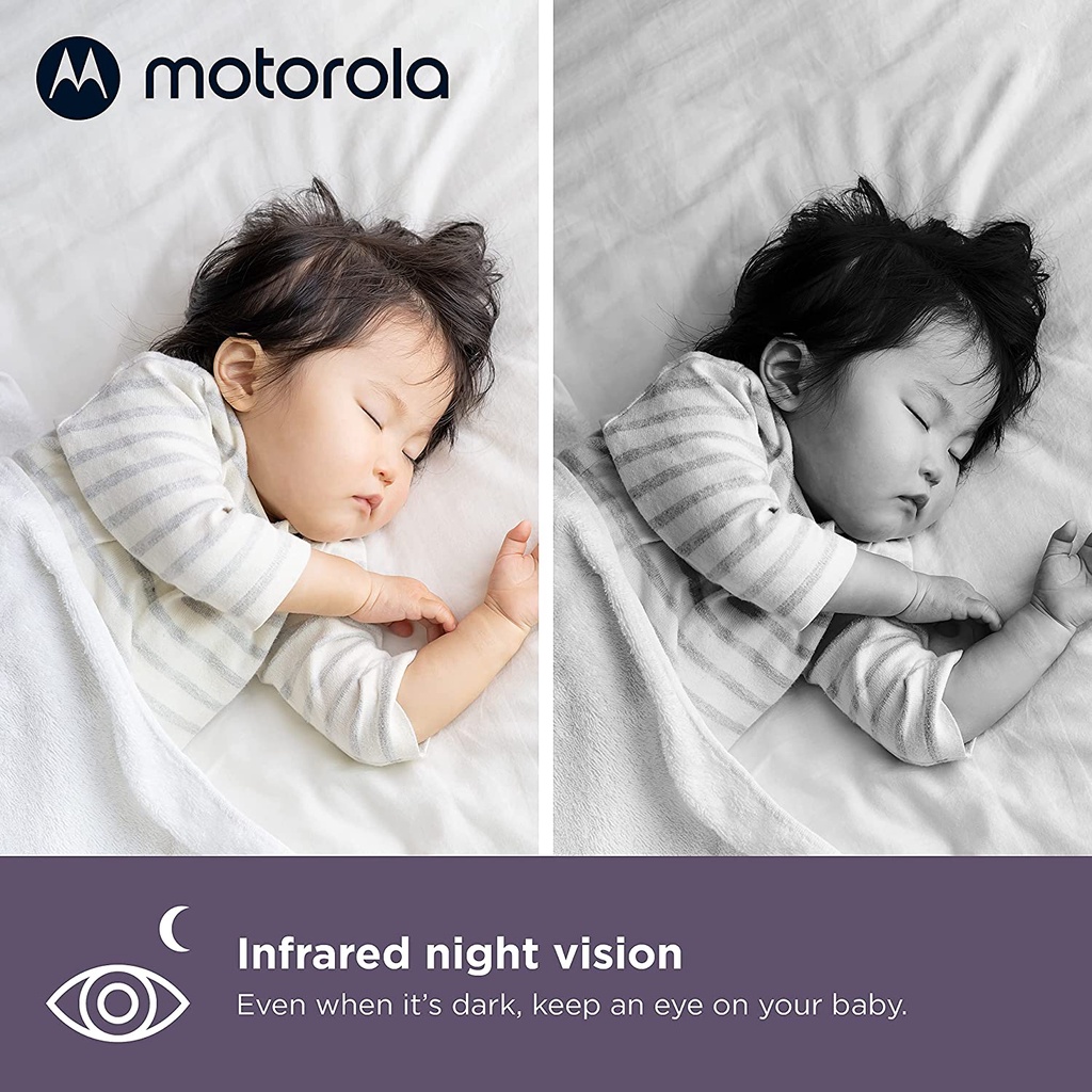 motorola-vm64-มอนิเตอร์เชื่อมต่อ-4-3-นิ้ว-full-hd-baby-monitor-สีขาว