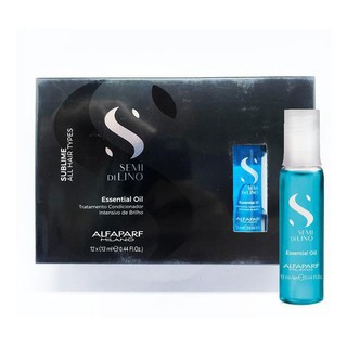 🍢1กล่อง ALFAPARF ILLUMINATION ESSENNTIAL OIL 10mlx 12 (BLUE) อบไอน้ำ ปิดเกล็ดผม สำหรับผมที่ผ่านเคมี รุนแรง แห้ง 1กล่อง