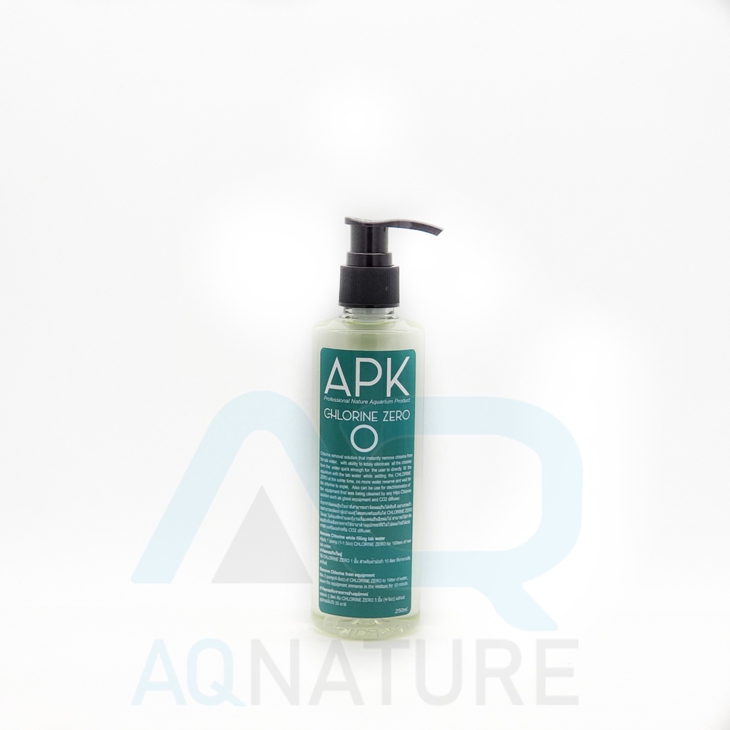 apk-chlorine-zero-กำจัดคลอรีนได้อย่างรวดเร็วใส่หลังเปลี่ยนน้ำด้วยน้ำปะปากำจัดคลอรีนทันที