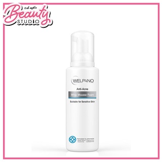 (แท้100%) Welpano Anti-Acne Whip Mousse Foam เวลพาโน่ แอนตี้ แอคเน่ วิปมูส โฟม 100ml