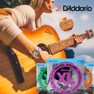 สินค้า สายกีต้าร์ ไฟฟ้า D’Addario Nickel Wound Exl110 120 130 ชุดกีตาร์สายสายกีตาร์โปร่ง