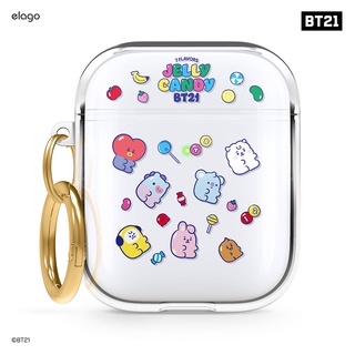 elago AirPods BT21 Clear Case (Gen1 &amp; Gen2 Wired &amp; Wireless) เคสใส ลิขสิทธิ์แท้ สินค้าพร้อมส่ง