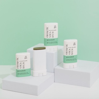 HOM•NA Aromatic Herbal Stick Balm ยาหม่องแท่งทองพันชั่ง สูตรเย็น แก้ปวด ...