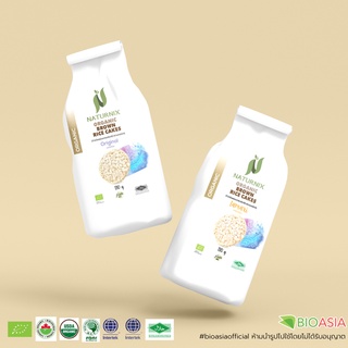 Bioasia - Biteme Organic Rice Cake แผ่นข้าวออร์แกนิก ไรซ์เค้ก เค้กข้าว (Bio Asia - Bite Me Rice Cakes)