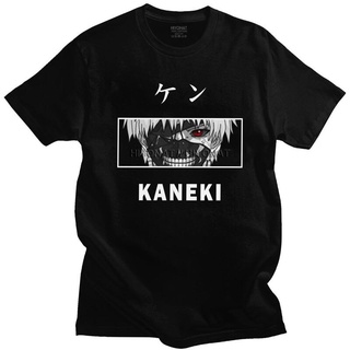 ราคาต่ำสุด!!เสื้อยืด พิมพ์ลายอนิเมะ Kaneki Ken Tokyo Ghoul สไตล์ฮาราจูกุ แฟชั่นญี่ปุ่น สําหรับผู้ชายS-3XL