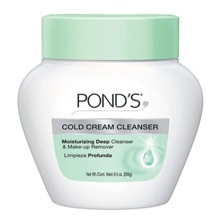 PONDS Cold Cream Cleanser ครีมล้างเครื่องสำอาง และทำความสะอาดผิวหน้า พอนส์ โคล ครีม คลีนเซอร์ ชุดละ 2  กระปุก 269 กรัม