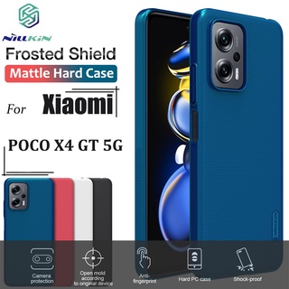 Nillkin เคสโทรศัพท์มือถือแบบแข็ง กันกระแทก หรูหรา สําหรับ Xiaomi POCO X4 GT 5G