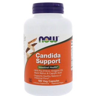 Candida Support ต้านเชื้อแคนดิดา ลดการติดเชื้อแคนดิดา กำจัดเชื้อรา 90 หรือ 180 capsule