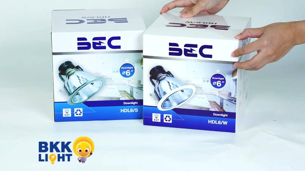 bec-ดาวน์ไลท์-ฝังฝ้า-6-นิ้ว-6-รุ่น-hdl6-มีสองสี-ขาว-แสตนเลส-downlight-หน้ากลม-โคมเปล่า-ขั้ว-e27