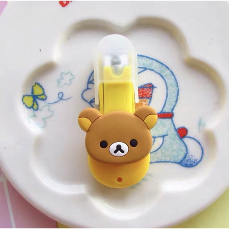 กรรไกรตัดเล็บน้องหมีคุมะพกพา-พร้อมส่ง-rilakkuma