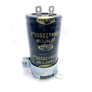 Capacitor 22000/100v. ยี่ห้อ Samwha ของแท้