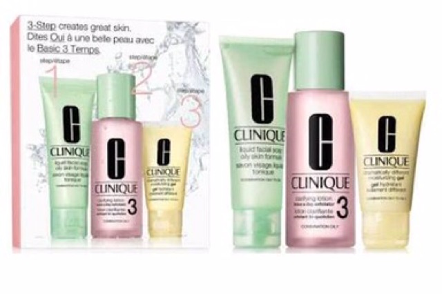 sale-clinique-3-step-system-skincare-ขนาดทดลอง